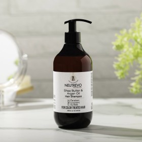 شامبو للشعر المصبوغ بزبدة الشيا وزيت الارجان